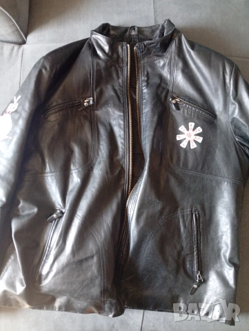 Яке от телешка кожа. Български символ , снимка 4 - Якета - 53738344