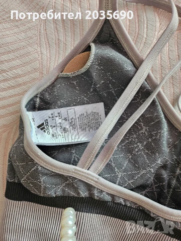 Спортно бюстие Адидас Adidas , снимка 4 - Потници - 50743395