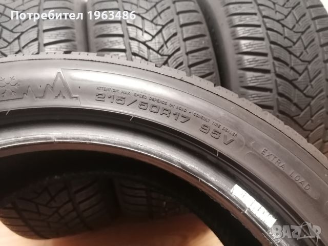 215/50/17 Dunlop / зимни гуми, снимка 9 - Гуми и джанти - 46804045