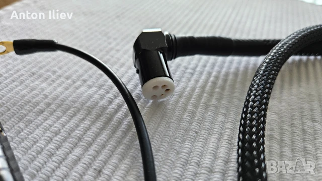 5 Pin DIN to 2*RCA tonearm cable, снимка 5 - Грамофони - 51299409