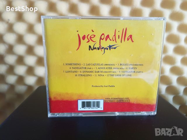 José Padilla - Navigator, снимка 2 - CD дискове - 46170459