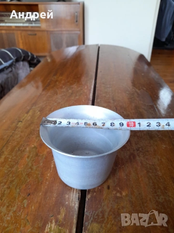 Стара алуминиева форма за кекс #9, снимка 6 - Други ценни предмети - 54053167