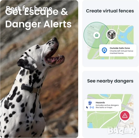 GPS,  Smart  тракер за кучета, снимка 4 - За кучета - 50961506