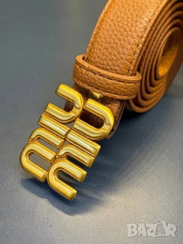 колани от естествена кожа в кутия miu miu , снимка 9 - Колани - 50608325