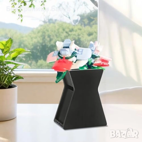 Нова поставка Модерна дървена стойка за LEGO цветя ботаническа колекция растения, снимка 7 - Декорация за дома - 54092761