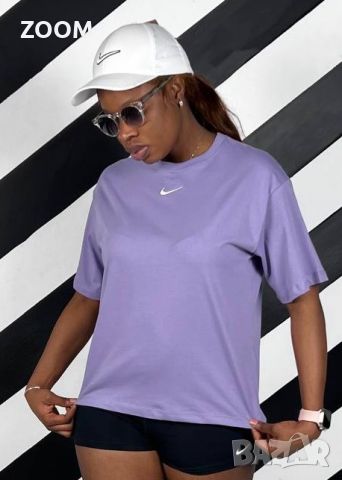 Nike Women's EssentialsTee Bf Lbr Дамска тениска / T-Shirt, снимка 4 - Тениски - 45559059