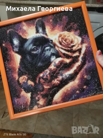 Диамантен гоблен ръчно направен