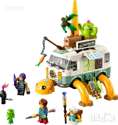 НОВО ЛЕГО 71456 Мечтайййй -Бусът костенурка на г-жа Кастийо LEGO 71456 DREAMZzz - Castillo's Turtle , снимка 3 - Образователни игри - 44949602