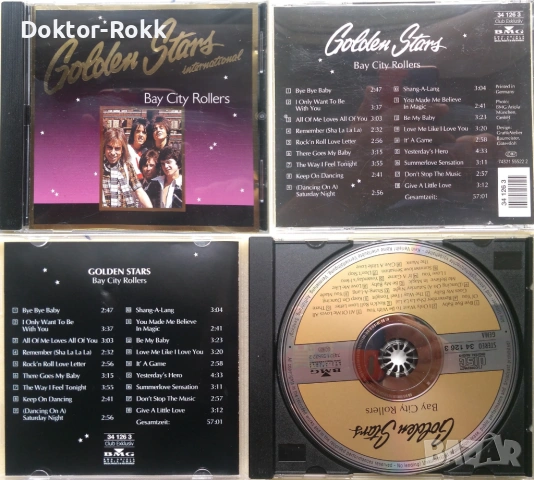 Bay City Rollers + The Beach Boys – оригинални дискове, снимка 2 - CD дискове - 54170363