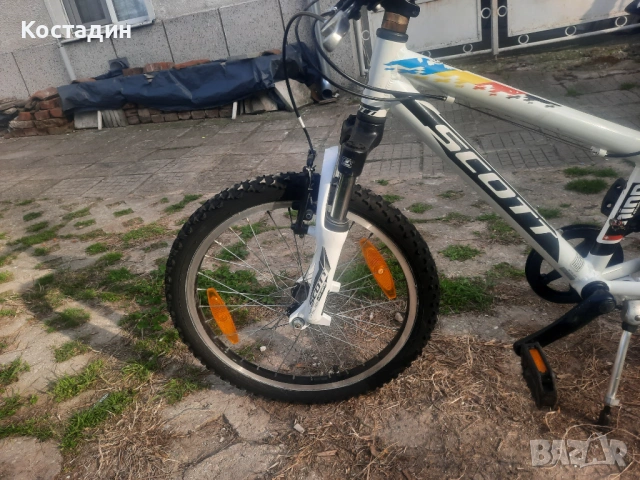 Детски велосипед Scott Scale Junior MTB White 20 цола, снимка 9 - Велосипеди - 54237721