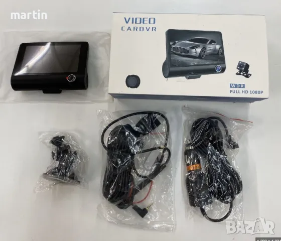 ВИДЕОРЕГИСТРАТОР за кола Video Car DVR WDR Full HD 1080P, снимка 3 - Комплекти за видеонаблюдение - 48129316