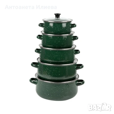 Комплект от 5 броя тенджери за домашна и професионална употреба 16/18/20/22/24см, снимка 5 - Прибори за хранене, готвене и сервиране - 50980266