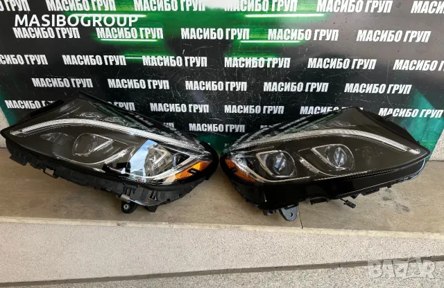 Фарове LED INTELLIGENT LIGHT SYSTEM фар за Мерцедес Mercedes C-класа W205,USA, снимка 2 - Части - 49539142