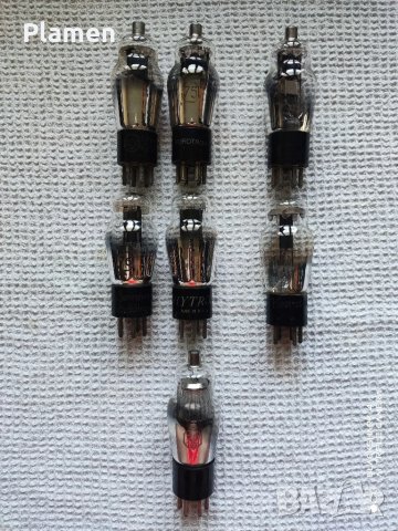Входни, драйверни, пред усилвателни радиолампи, снимка 9 - Други - 51108257