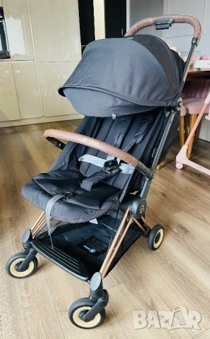Бебешка количка Cybex COYA Platinum – розово злато, снимка 2 - Детски колички - 53481898