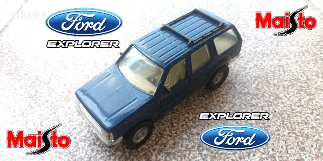 Ford Explorer Maisto - Мащаб 1:42, снимка 1 - Колекции - 49373208