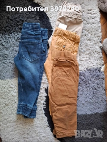 Панталонки и дънки 80-86см , снимка 2 - Панталони и долнища за бебе - 52028767