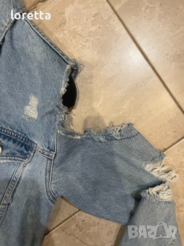 Заря дънкова яке , снимка 4 - Якета - 51705856