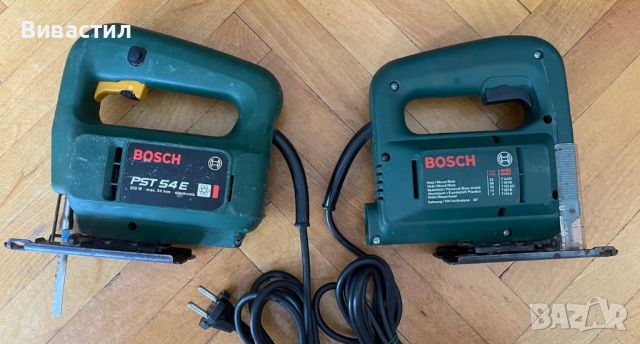 Два броя прободни триона Зеге Bosch PST 54E и PST 53A 350W.Внос от Германия, снимка 4 - Други инструменти - 46305484