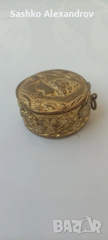 Рядка подписана френска кутийка P. de Bryk - Belle Epoque , Art Nouveau - около 1900 г ., снимка 9 - Антикварни и старинни предмети - 50868068