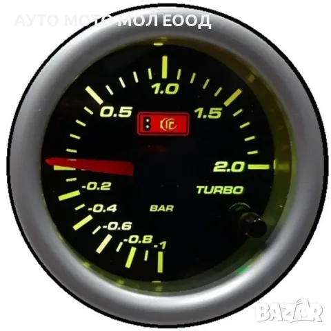 Уред за налягането на турбината Boost Meter - 2 bar/52мм/7 цвята., снимка 4 - Аксесоари и консумативи - 50197282