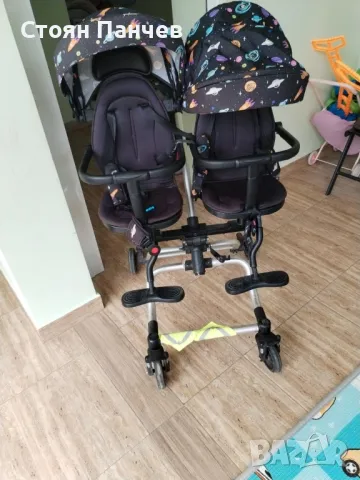 Четириколка за близнаци, снимка 5 - Стоки за близнаци - 50075037