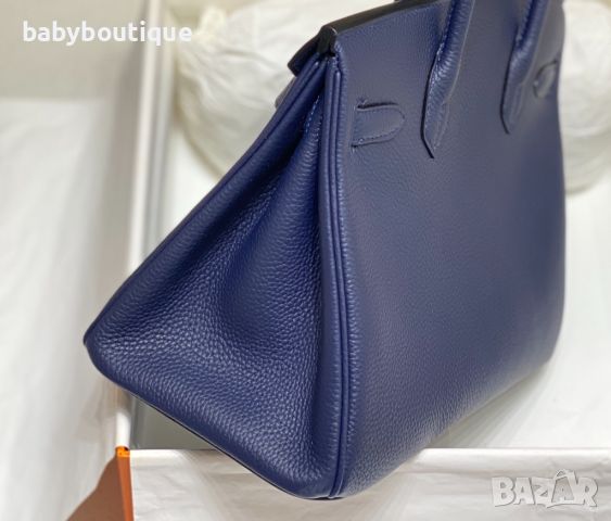 Hermes Birkin Deep Blue , снимка 3 - Чанти - 45397012