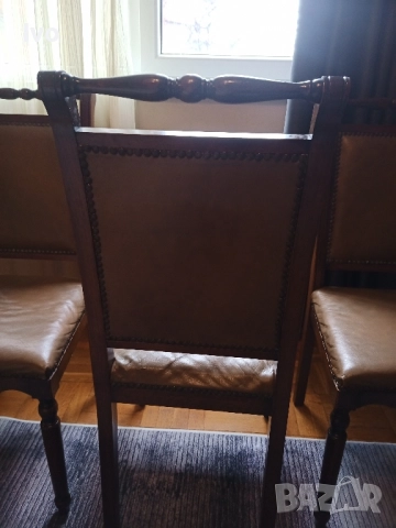 Комплект 6 трапезни стола, снимка 7 - Маси - 52207569