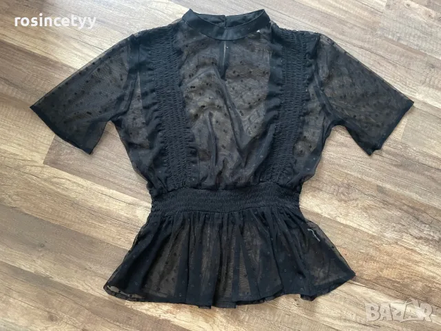 Дантелена тениска , снимка 2 - Корсети, бюстиета, топове - 49625641