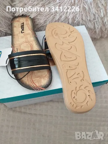 Дамски чехли TEPU 40, снимка 3 - Чехли - 49754143