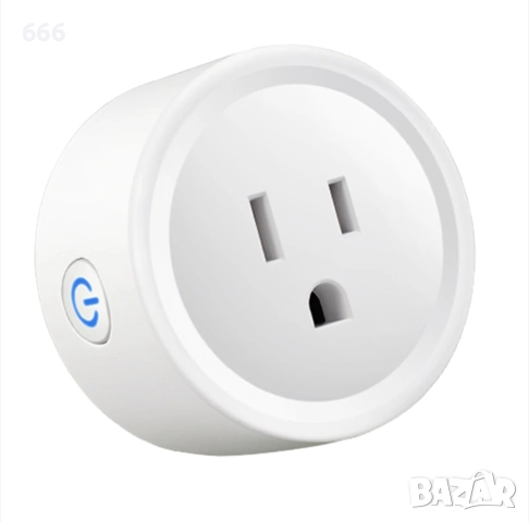Компактен интелигентен щепсел, управляван чрез WiFi, функция таймер, 2.4GHz, снимка 6 - Друга електроника - 52656721