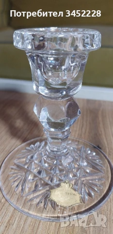 свещник стъкло за ценители , снимка 2 - Декорация за дома - 51419443
