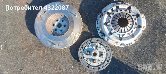 Съединител комплект с твърд маховик Nissan Micra k12 1.2 65к.с. 2009г