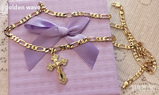 красиви дамски бижута позлатени, снимка 2 - Колиета, медальони, синджири - 53834697