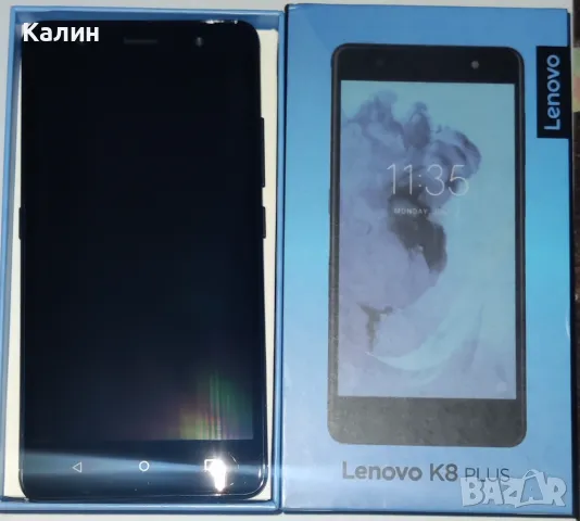 Lenovo K8 Plus Venom Black Dual SIM - 32GB 3GB RAM, снимка 1 - Lenovo - 47707181