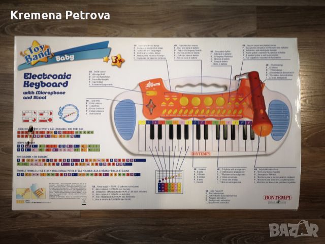 Bontempi - Електронен орган комплект, снимка 3 - Музикални играчки - 45509185