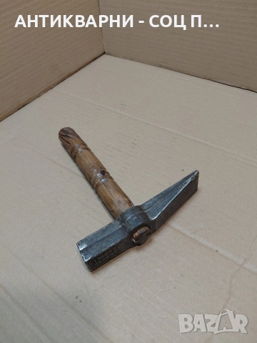 Соц Стар Чисто Нов Каменоделски Чук 0.750кг. НОМЕР 1710., снимка 4 - Антикварни и старинни предмети - 54233727