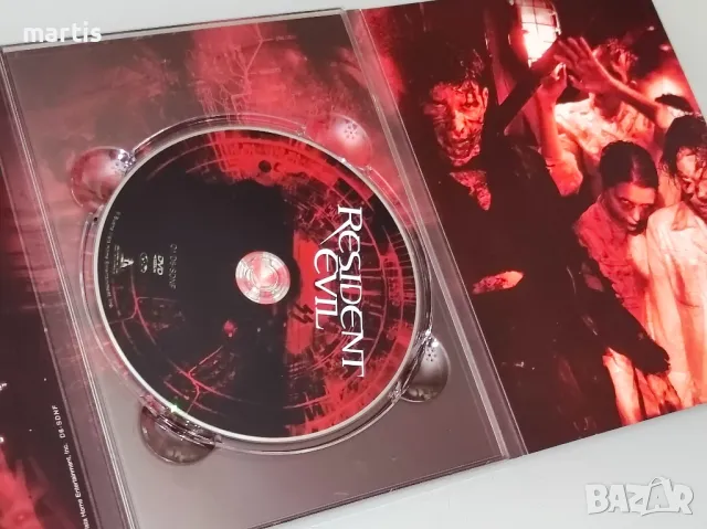 Resident Evil  DVD, снимка 4 - DVD филми - 47539512