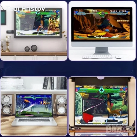 Конзола Retro Zenino, 10 000 видео игри, снимка 3 - Други игри и конзоли - 52489489