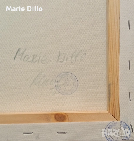 Авторска картина масло върху платно, снимка 5 - Други ценни предмети - 53950165