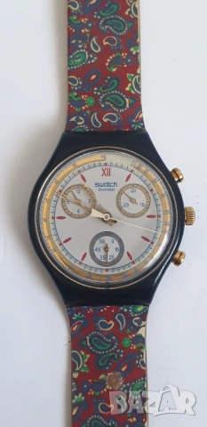 Swatch Chronograph 22 jewels, снимка 3 - Мъжки - 54123482