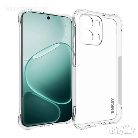 ENKAY HAT PRINCE Прозрачен Калъф за Oppo A6 Pro 5G / 4G - TPU, Подсилени ъгли, Прозрачен