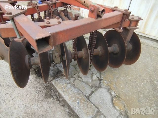 Дискова брана, снимка 4 - Селскостопанска техника - 54130201