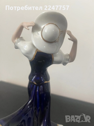 Фигура порцелан Royal Dux Bohemia, снимка 5 - Антикварни и старинни предмети - 54299070