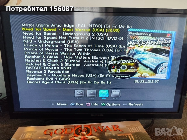 ✅ PS2 Fat Silver хак 100 игри HDD, снимка 7 - PlayStation конзоли - 54069147