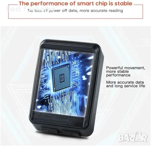 Скоростомер, километраж 1/3 бр., безжичен цифров скоростомер за велосипед, километраж за мотоциклет, снимка 4 - Аксесоари за велосипеди - 53444541