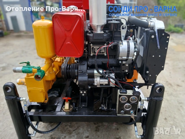 Нова Професионална Самоходна Сондажна машина Track-SuperPro180CN "Air" (v.35) до 180 метра /сонда за, снимка 7 - Други машини и части - 53202521