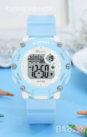 Детски дигитален спортен часовник K-SPORT WF156, снимка 4 - Детски - 49941028