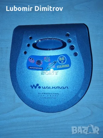 Портативен CD плейър Sony Walkman D-EJ725 - Сребрист, снимка 1 - Други - 47920735