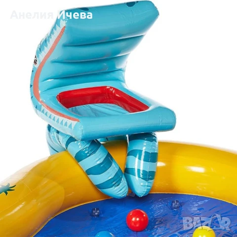 Пръскащ надуваем басейн , снимка 4 - Басейни и аксесоари - 50841594